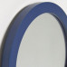 Malala set of 3 round mirrors in blue, mustard and turquoise MDF Ш 23 cm/Ш 30 cm/Ш 35 cm