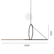 Дизайнерский подвесной светильник CERCLE ET TRAIT by Romatti