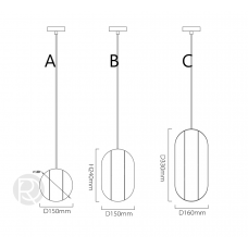 Подвесной светильник EL LIGHTING by Romatti