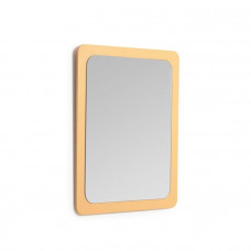 Velma mirror in mustard MDF 47 x 57 cm